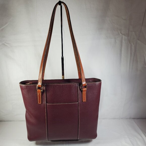 Dooney & Bourke Small Lexington in Burgundy - Picture 2 of 10